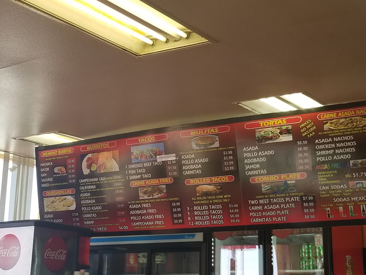 Taquería la nueva imperial Photo Menu 9