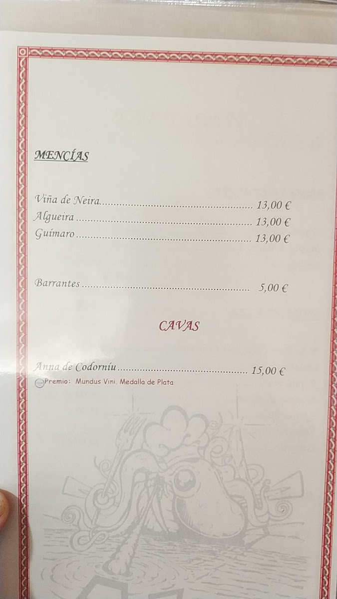 Restaurante A Dorna Photo Menu 10
