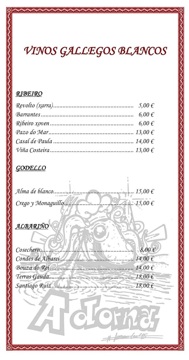 Restaurante A Dorna Photo Menu 5