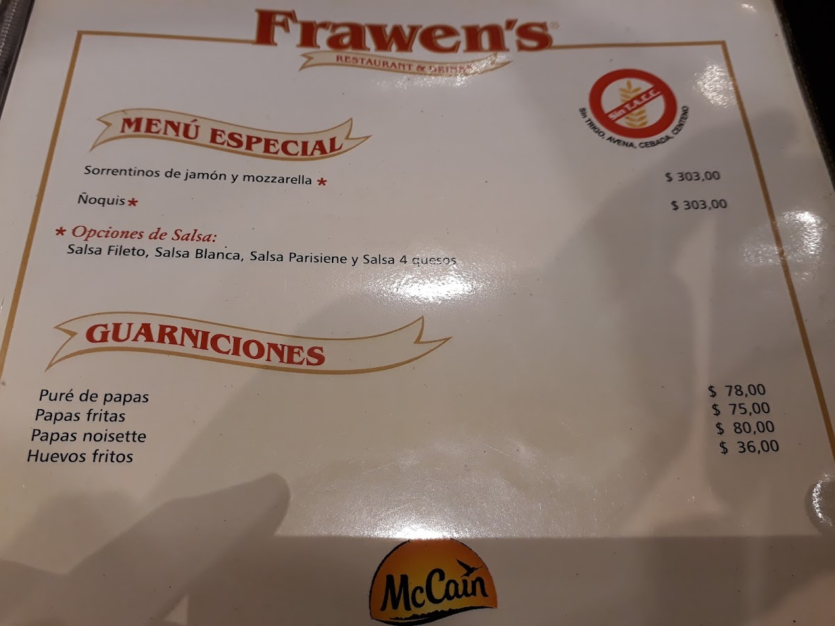 Frawen's La Plata Boutique Photo Menu 2