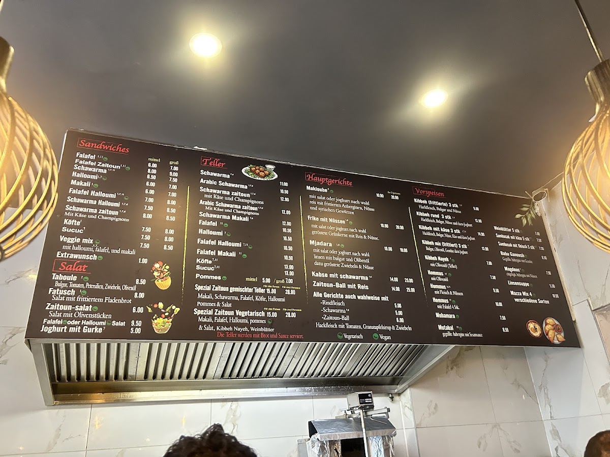 Zaitoun restaurant Photo Menu 3