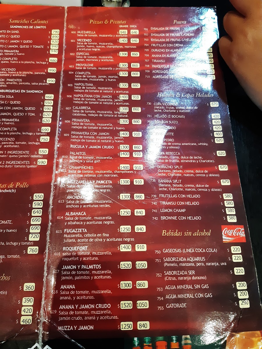 Viccenzo Resto Bar Photo Menu 2
