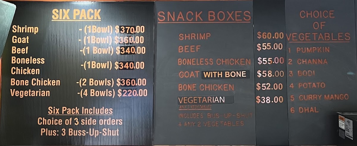 Hott Shoppe Photo Menu 1