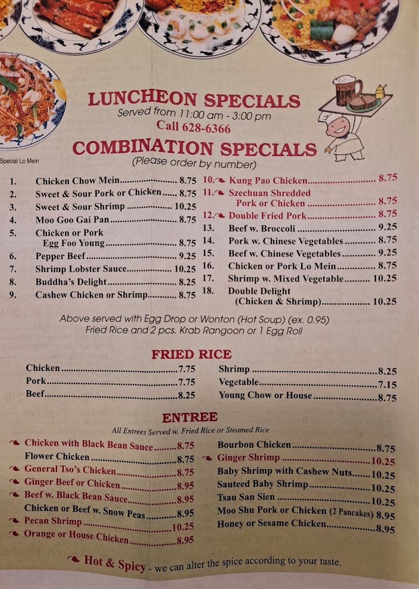 Mr. Wang's Chinese Restaurant Photo Menu 10