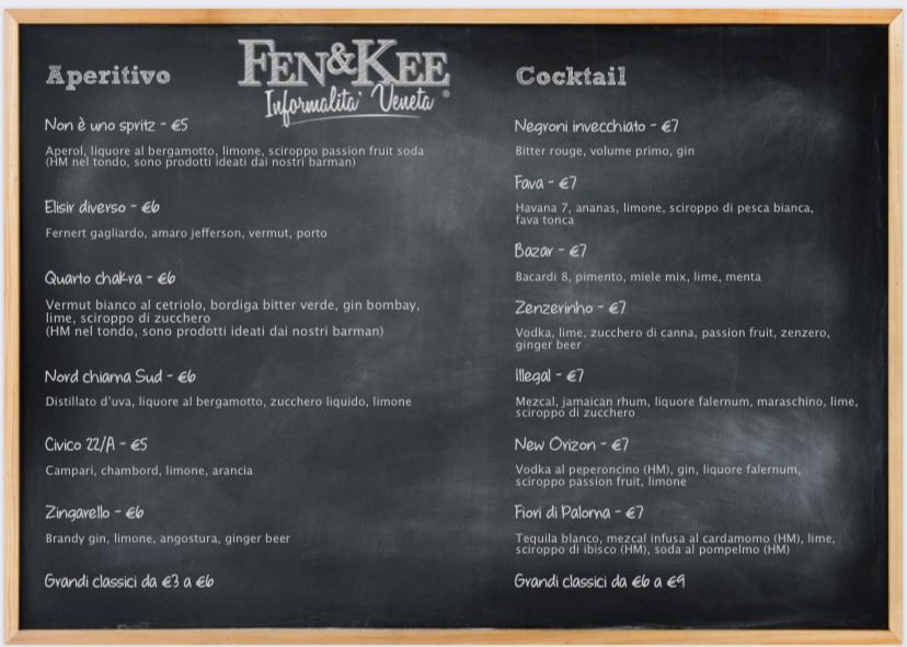 Ristorante Fen & Kee Photo Menu 1