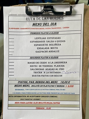 Ruta Las Hurdes Photo Menu 7