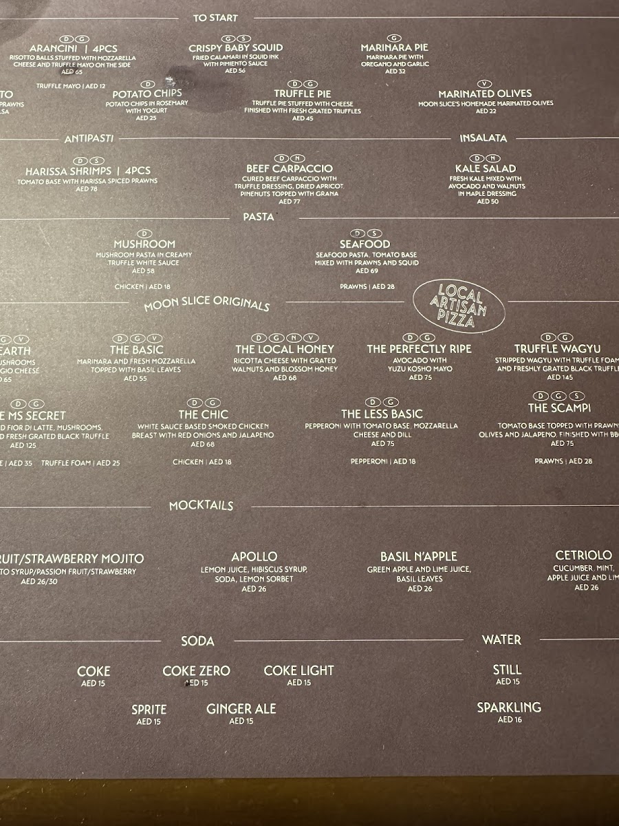 Moon Slice Pizza, Sharjah Photo Menu 3