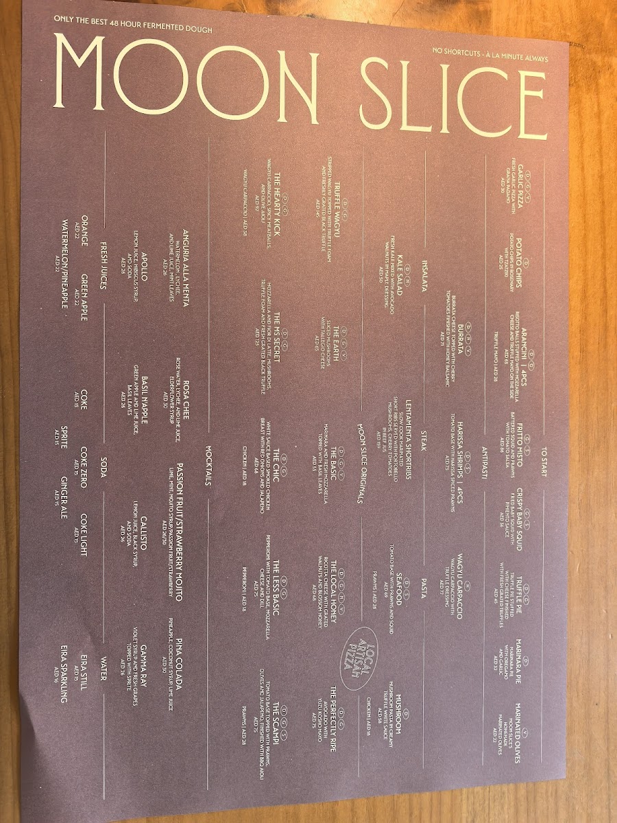 Moon Slice Pizza, Sharjah Photo Menu 9