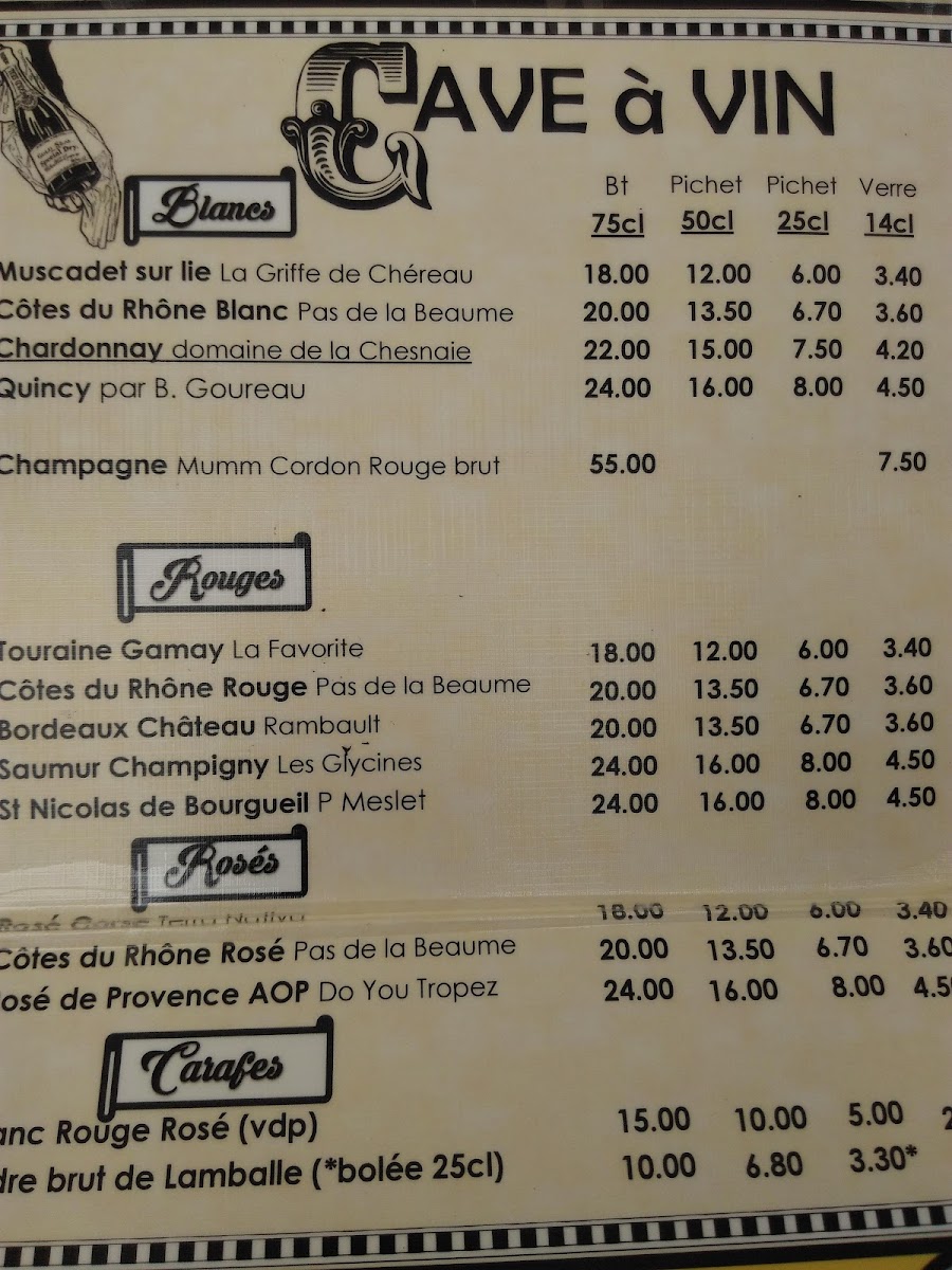 Breizh Izel - Restaurant Photo Menu 7