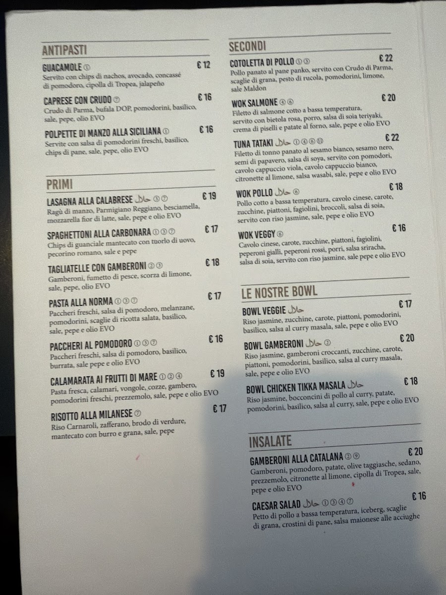 Bistrot Pattari Photo Menu 1