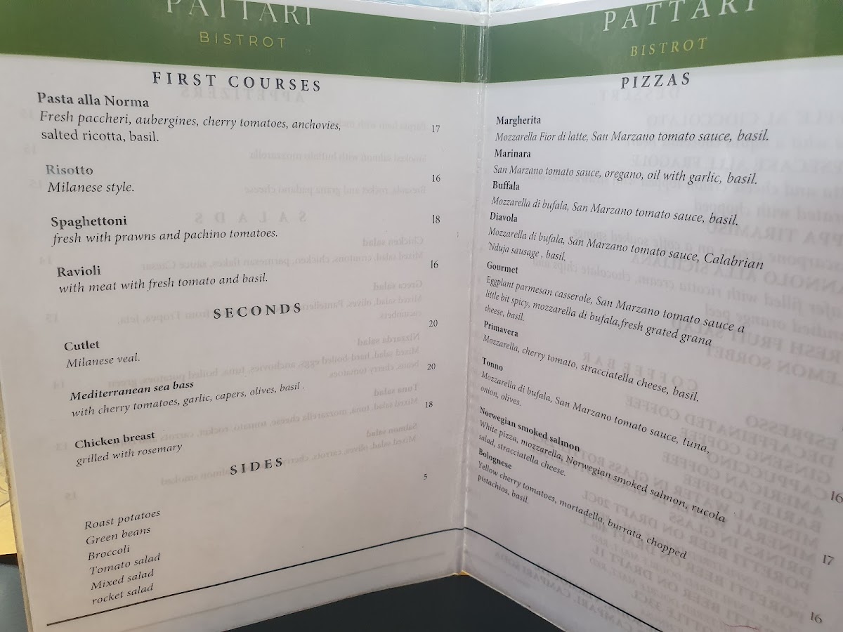 Bistrot Pattari Photo Menu 7