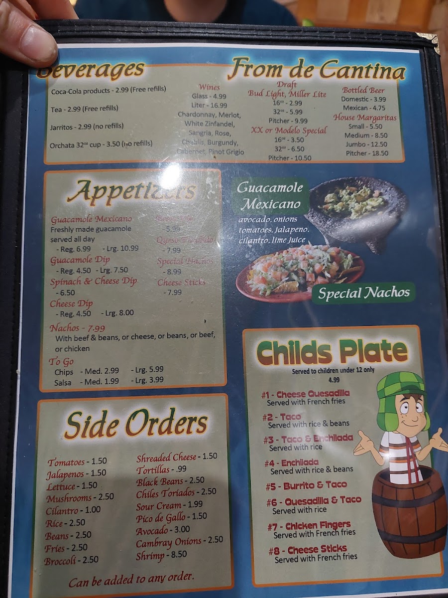 Chapala Mexican Restaurant Photo Menu 10