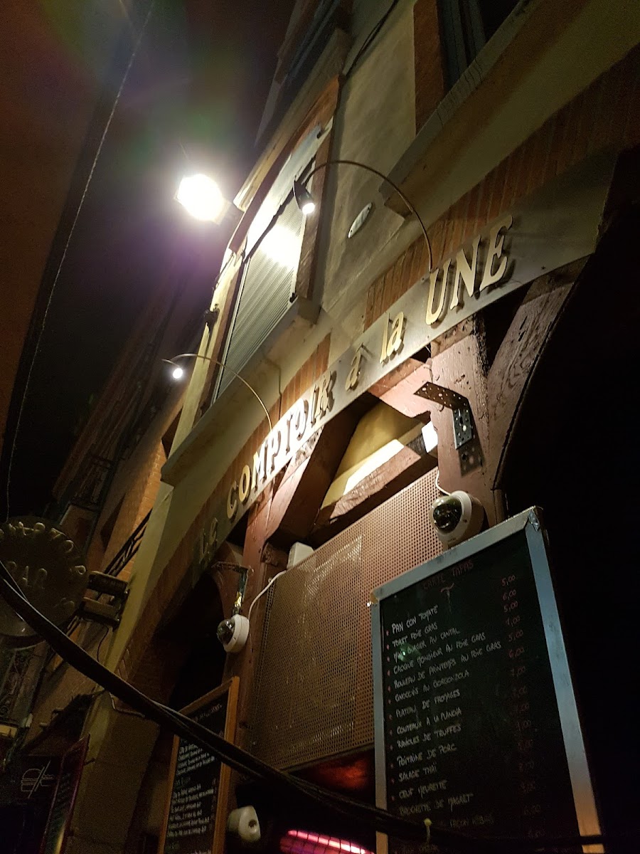 Le Comptoir à la Une Photo Menu 3