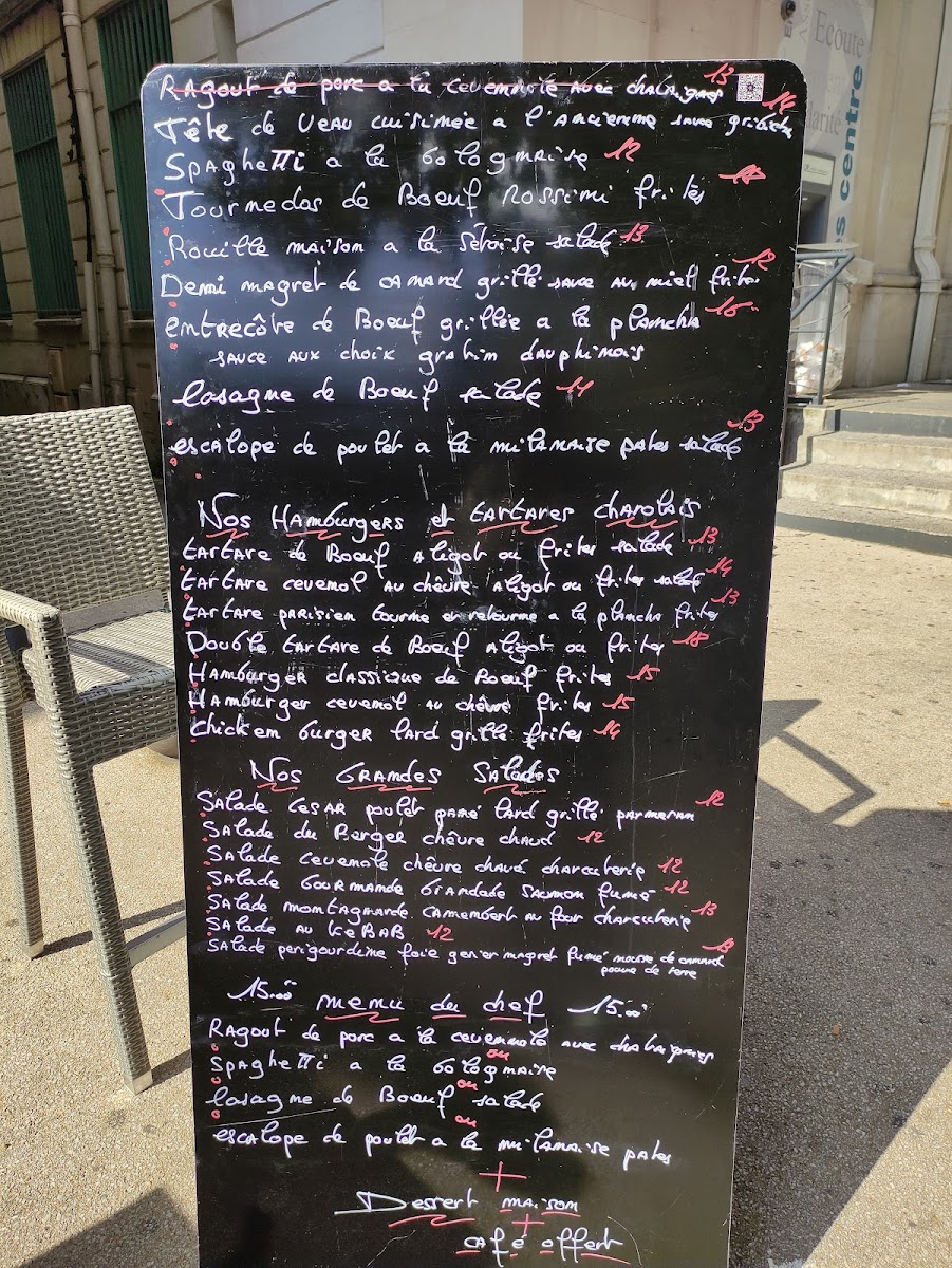 Cristal Bar Photo Menu 3