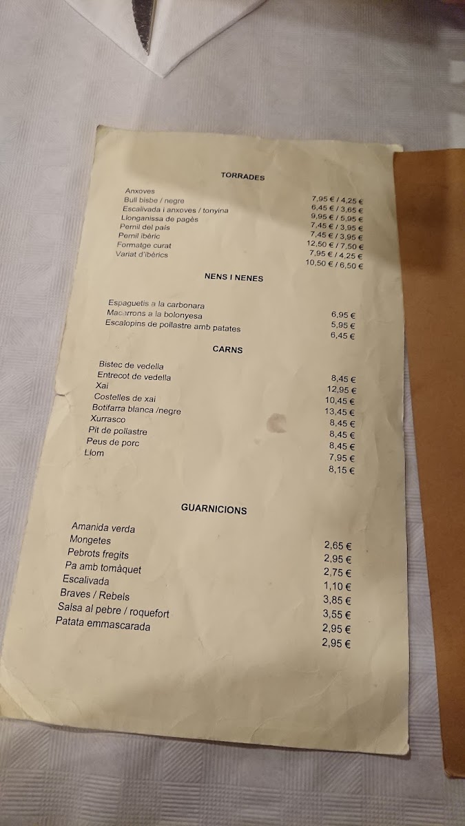 Bar restaurant Avenida Photo Menu 2