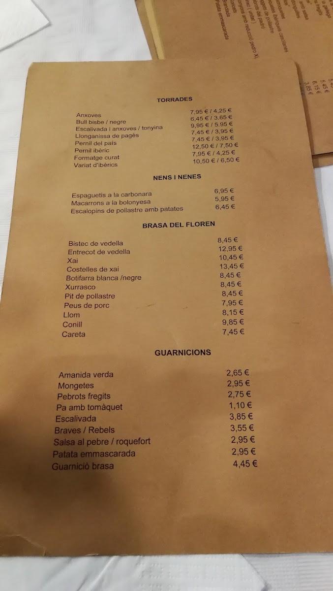 Bar restaurant Avenida Photo Menu 6