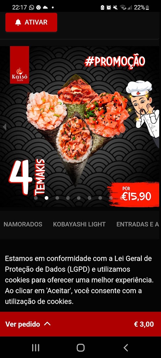 Kaiso Sushi Photo Menu 9