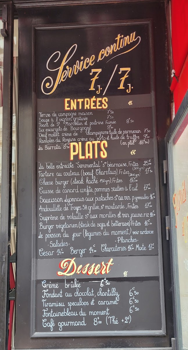 Bistro Lyonnais Photo Menu 8