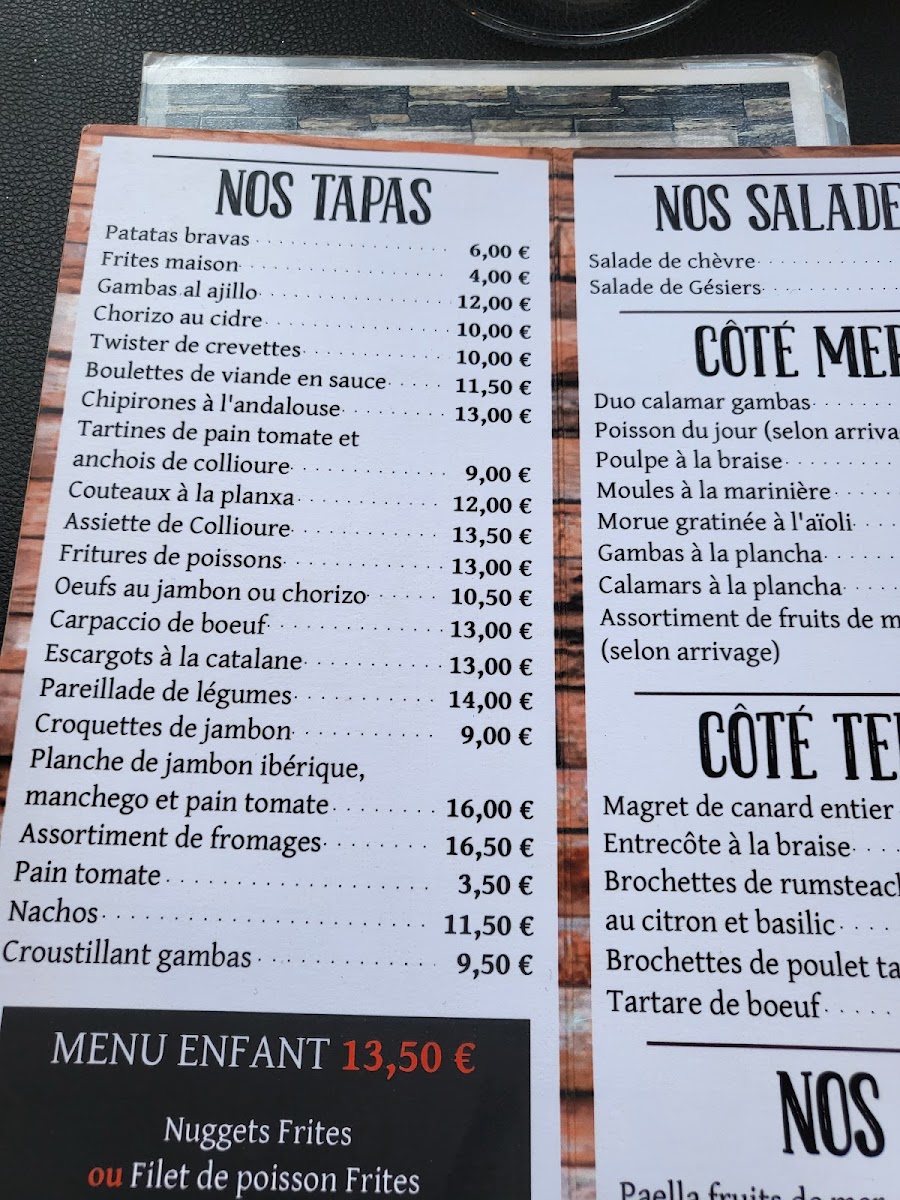 La Boqueria Photo Menu 5
