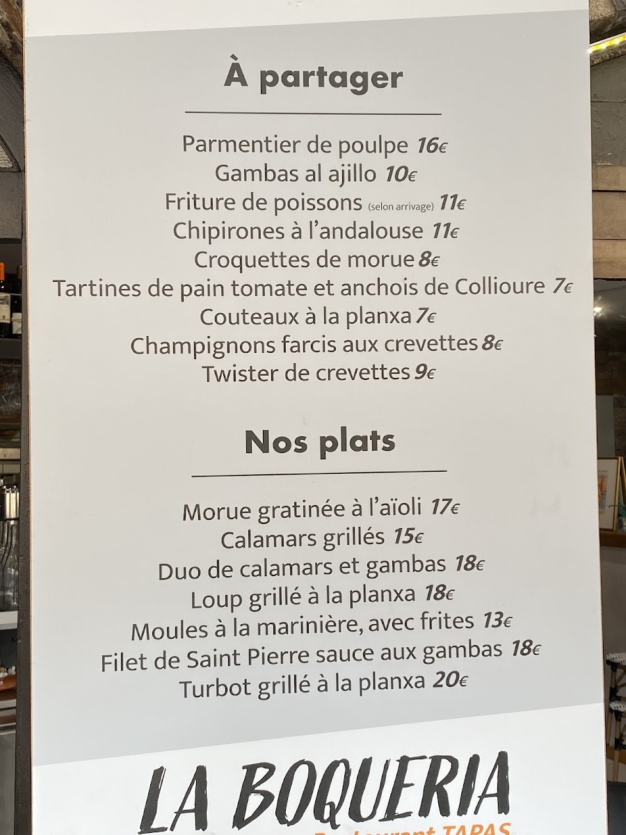 La Boqueria Photo Menu 8