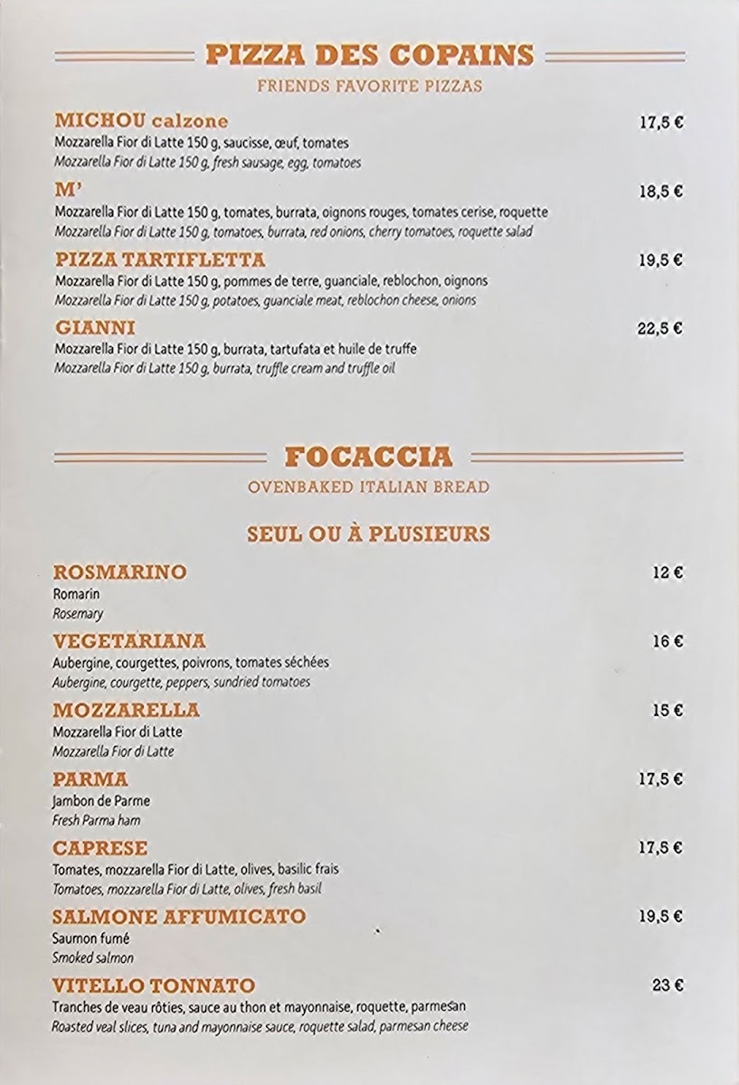 32 Pizza & Bar Photo Menu 4