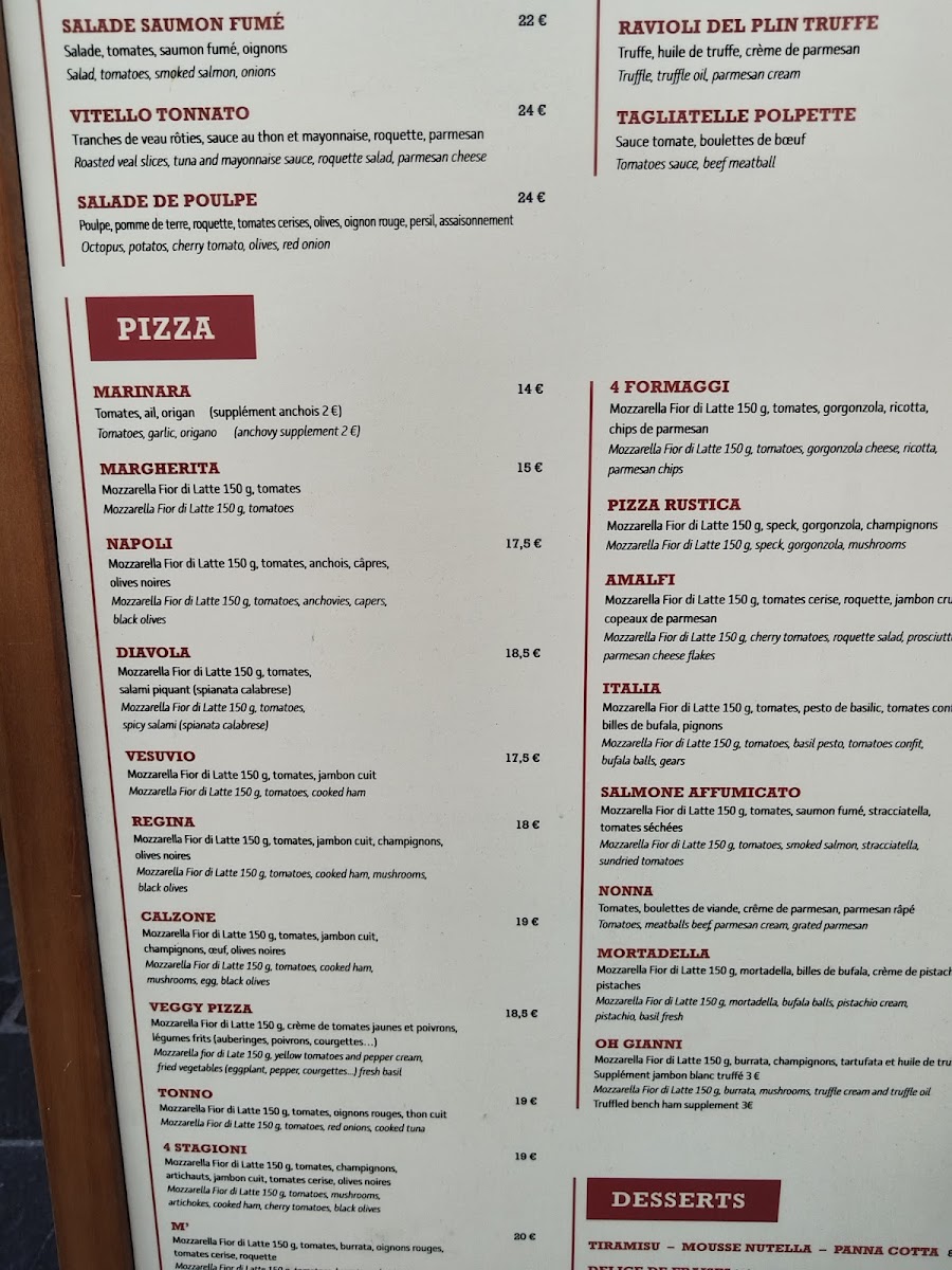 32 Pizza & Bar Photo Menu 6