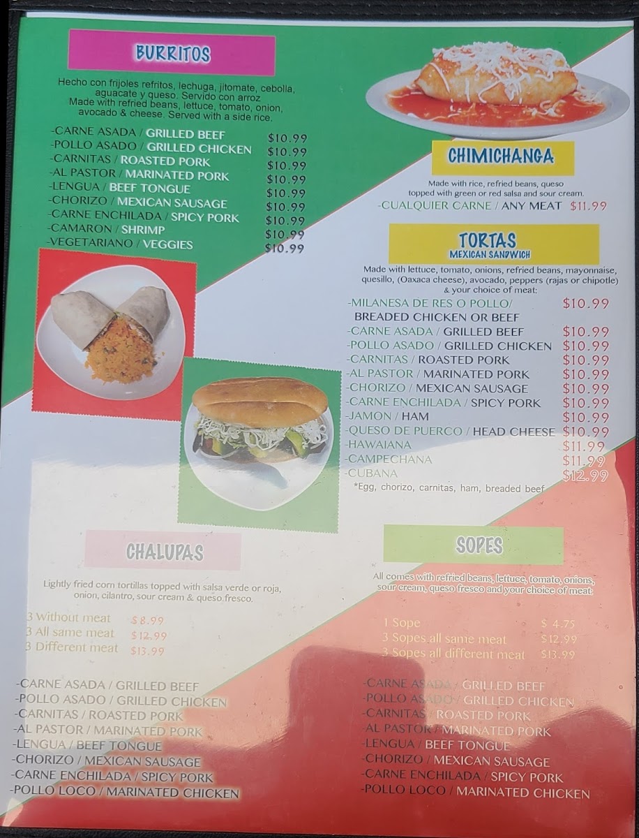 Tijuana Tacos Photo Menu 1