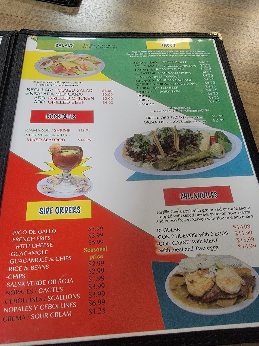 Tijuana Tacos Photo Menu 7