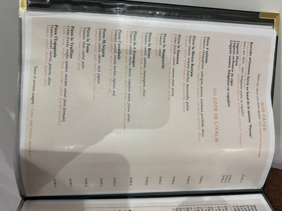 Le Mesclun Photo Menu 5
