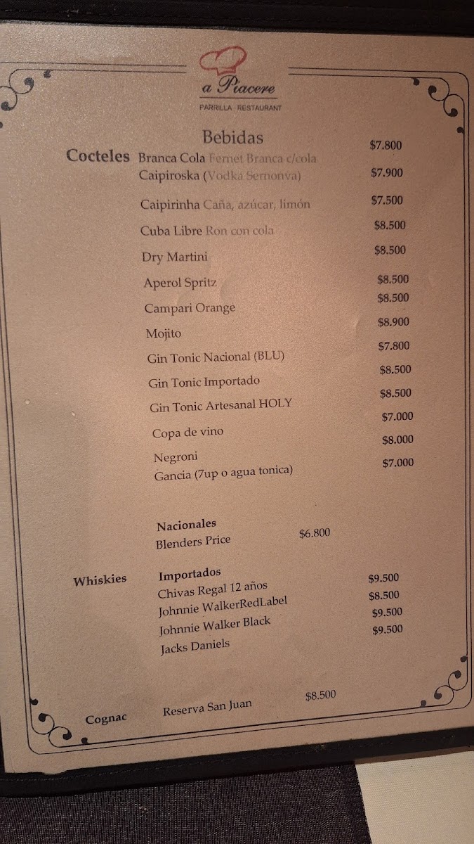 A piacere Photo Menu 4