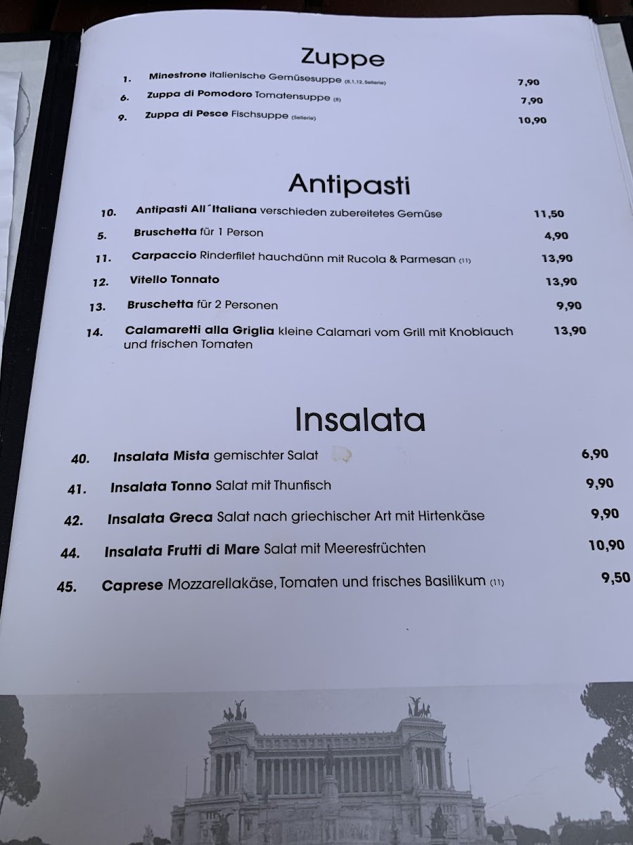 Trattoria da Leandro Photo Menu 4