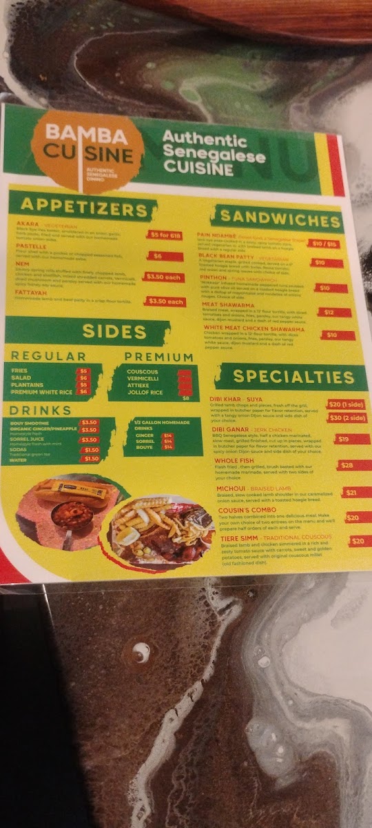 Bamba Cuisine Photo Menu 6
