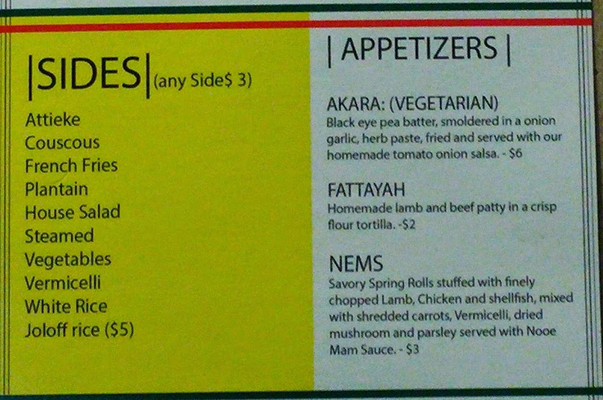 Bamba Cuisine Photo Menu 7