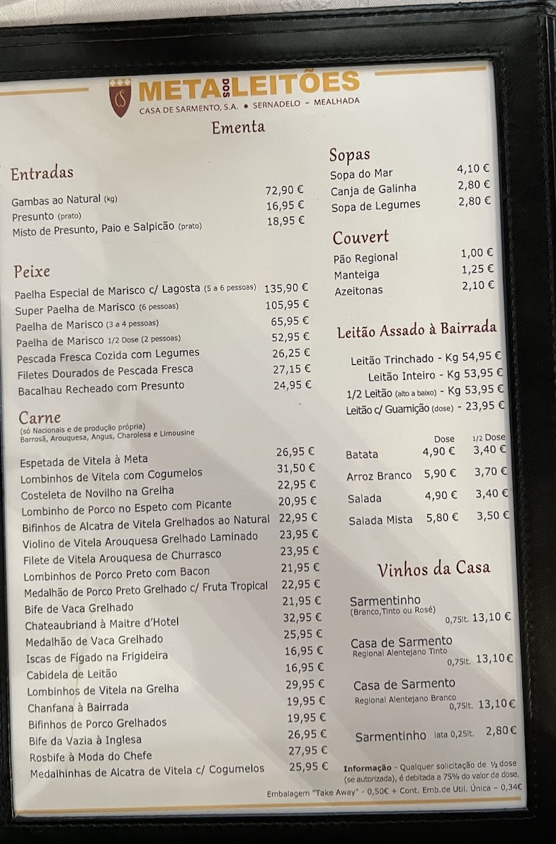 Meta dos Leitões Photo Menu 1