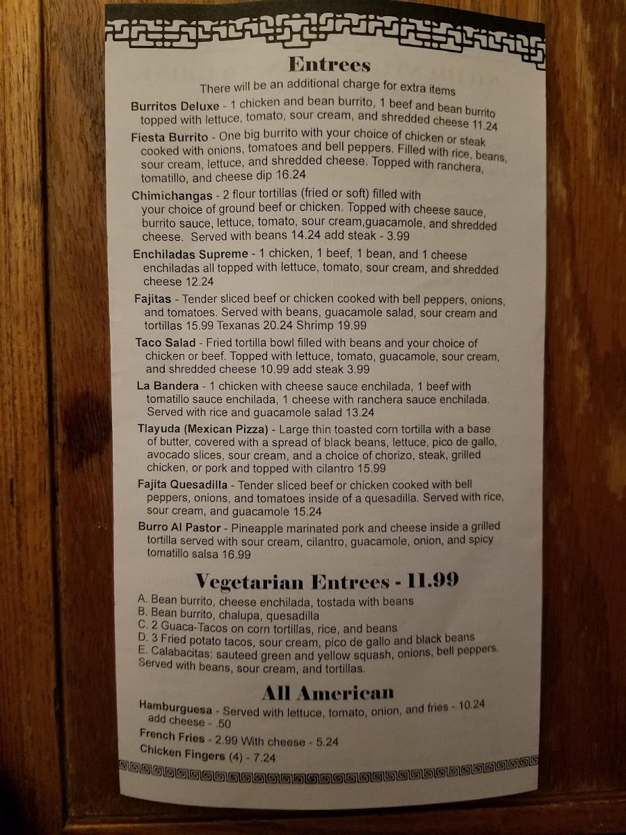 Garcia's Mexican Restaurant Photo Menu 9