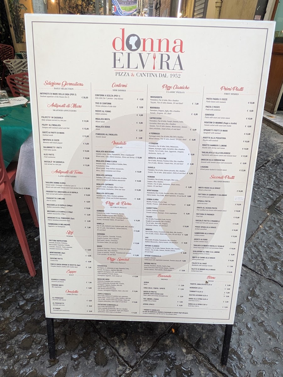 Donna Elvira Photo Menu 3