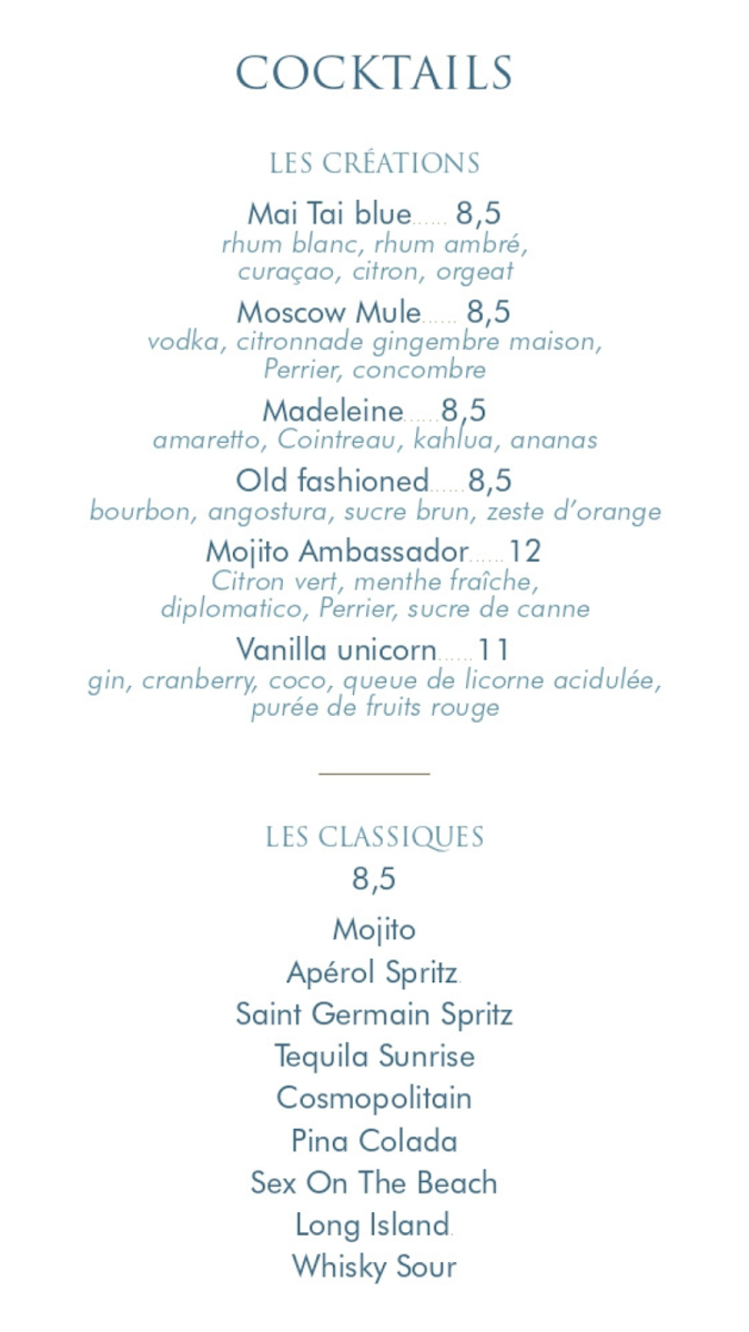 Chez Gustave Photo Menu 7
