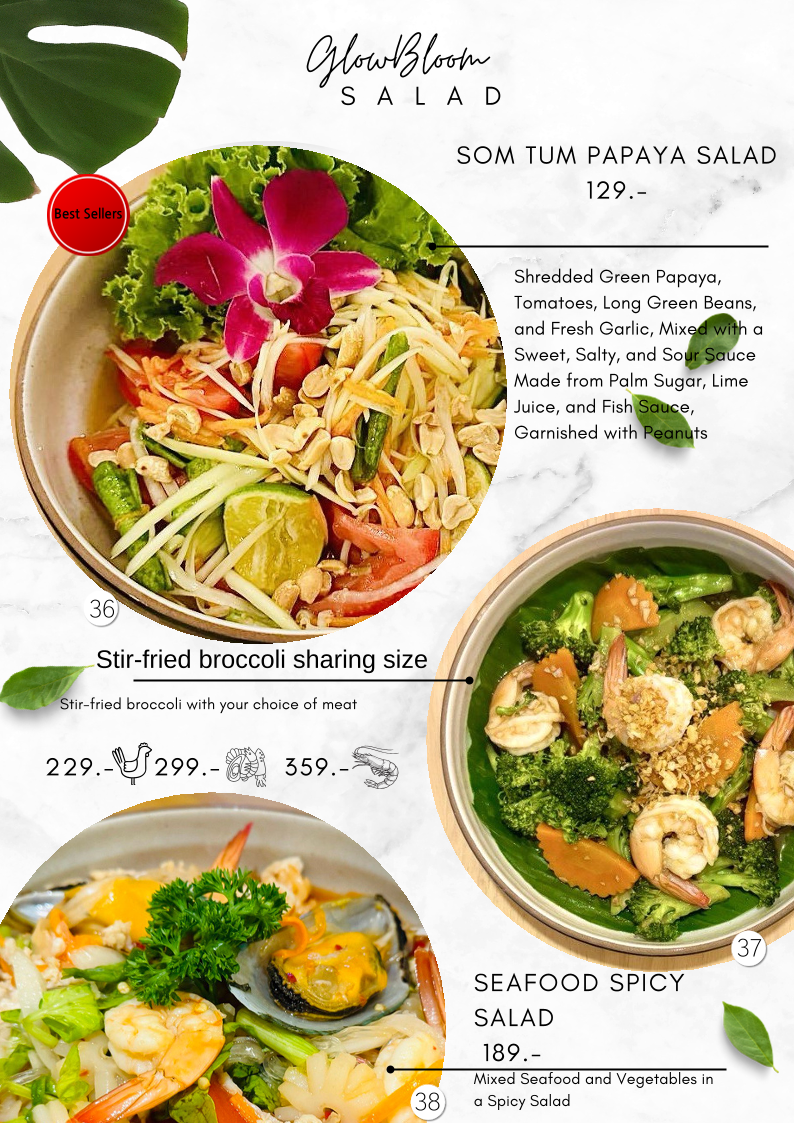 GlowBloom Photo Menu 1
