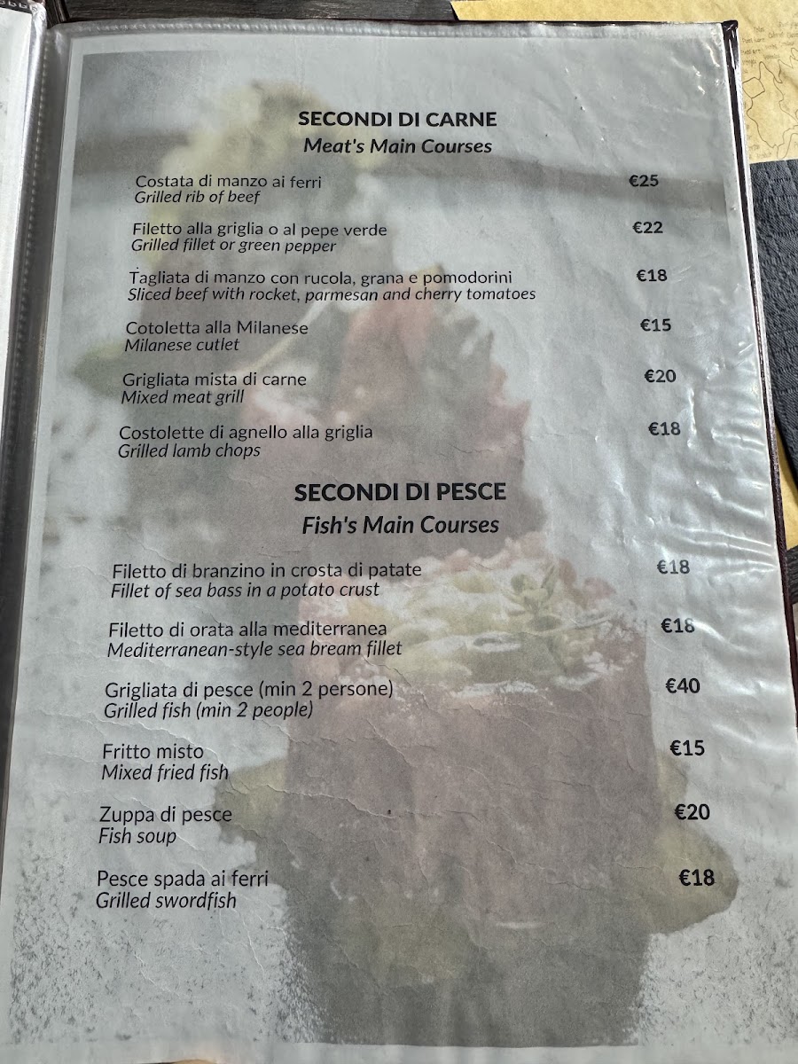 Ristorante Pizzeria La Martesana Photo Menu 1