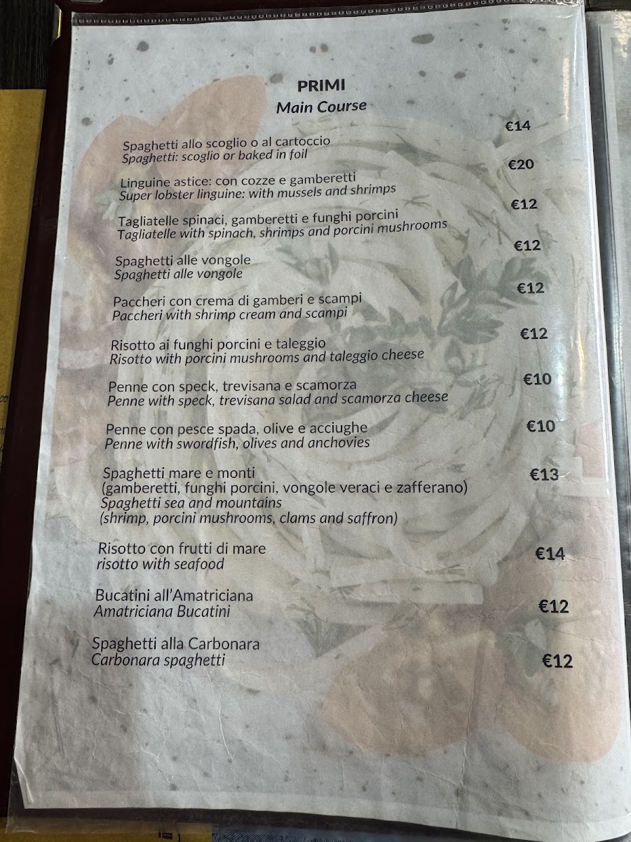 Ristorante Pizzeria La Martesana Photo Menu 2