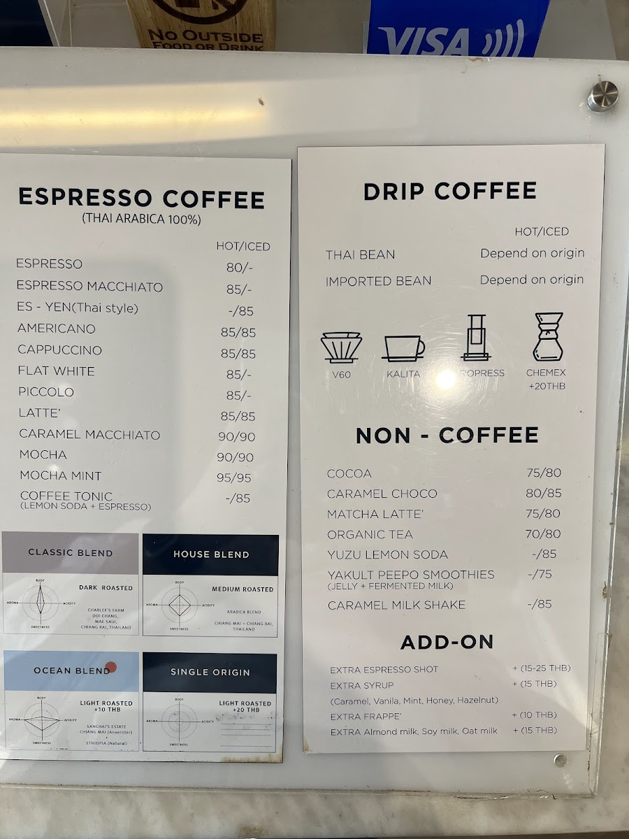 Campus Coffee Roasters - Phuket Old town Photo Menu 4