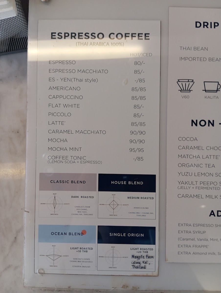 Campus Coffee Roasters - Phuket Old town Photo Menu 5