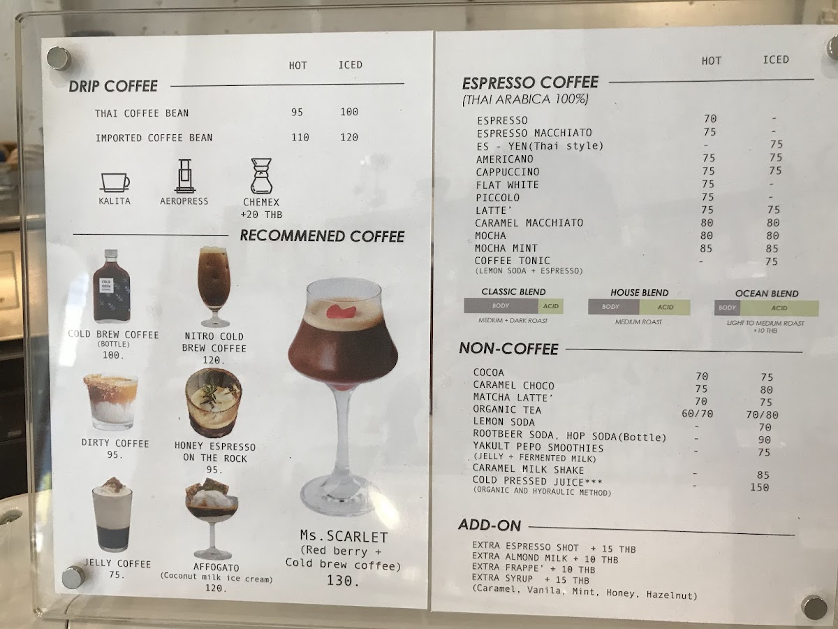 Campus Coffee Roasters - Phuket Old town Photo Menu 7