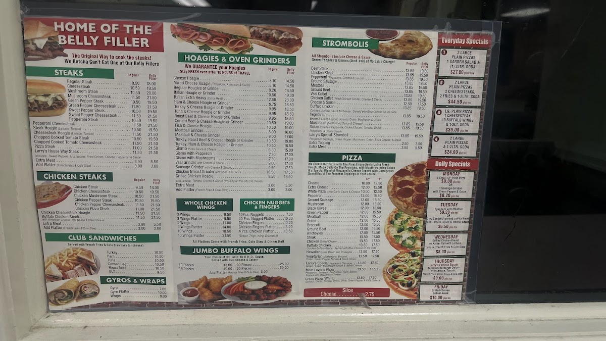 Larry's Famous Steaks & Hoagies Photo Menu 7