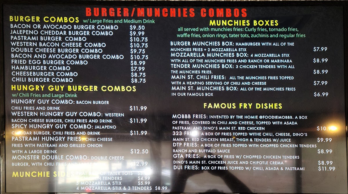 Dino's Main St. Photo Menu 6