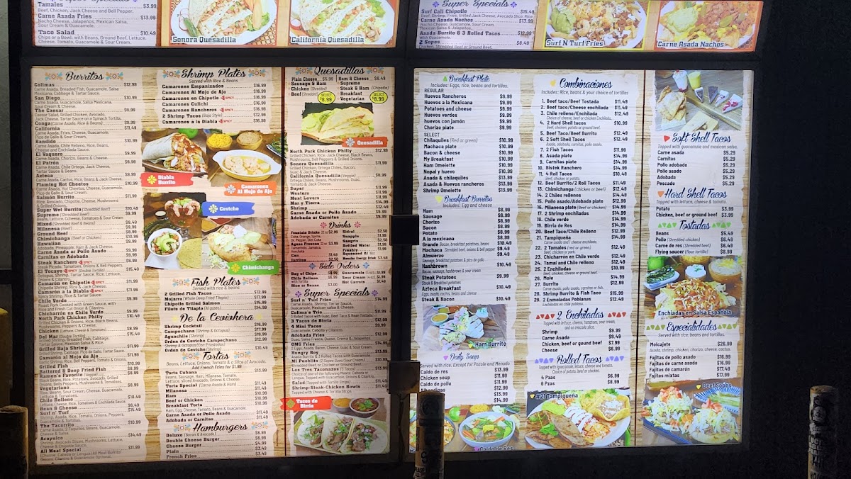 Colima's Mexican Food Photo Menu 10