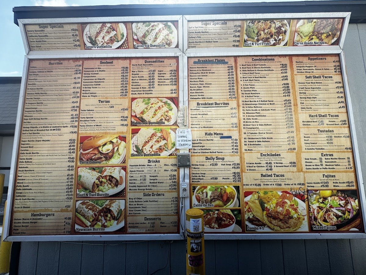 Colima's Mexican Food Photo Menu 8