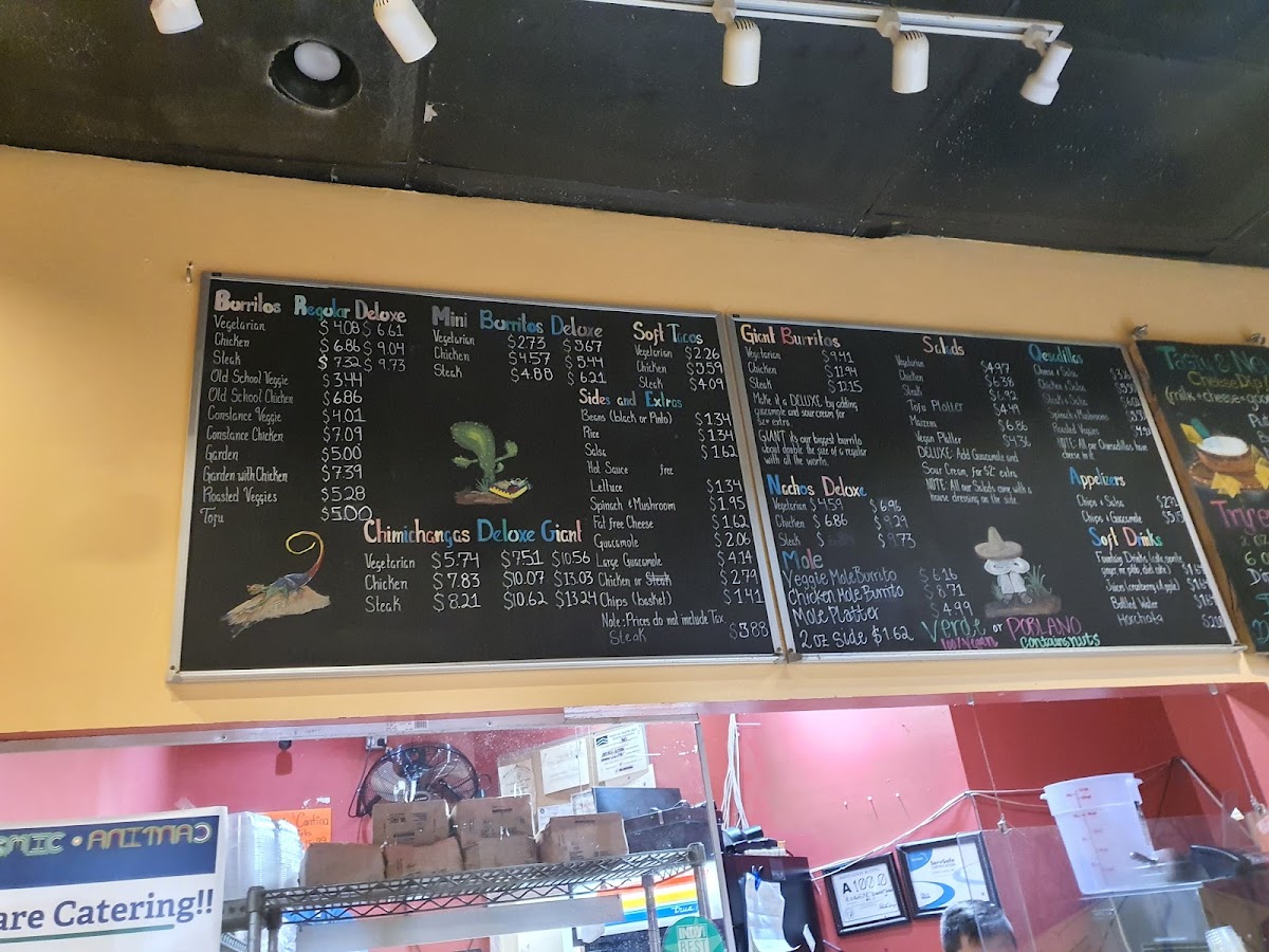 Cosmic Cantina Photo Menu 4