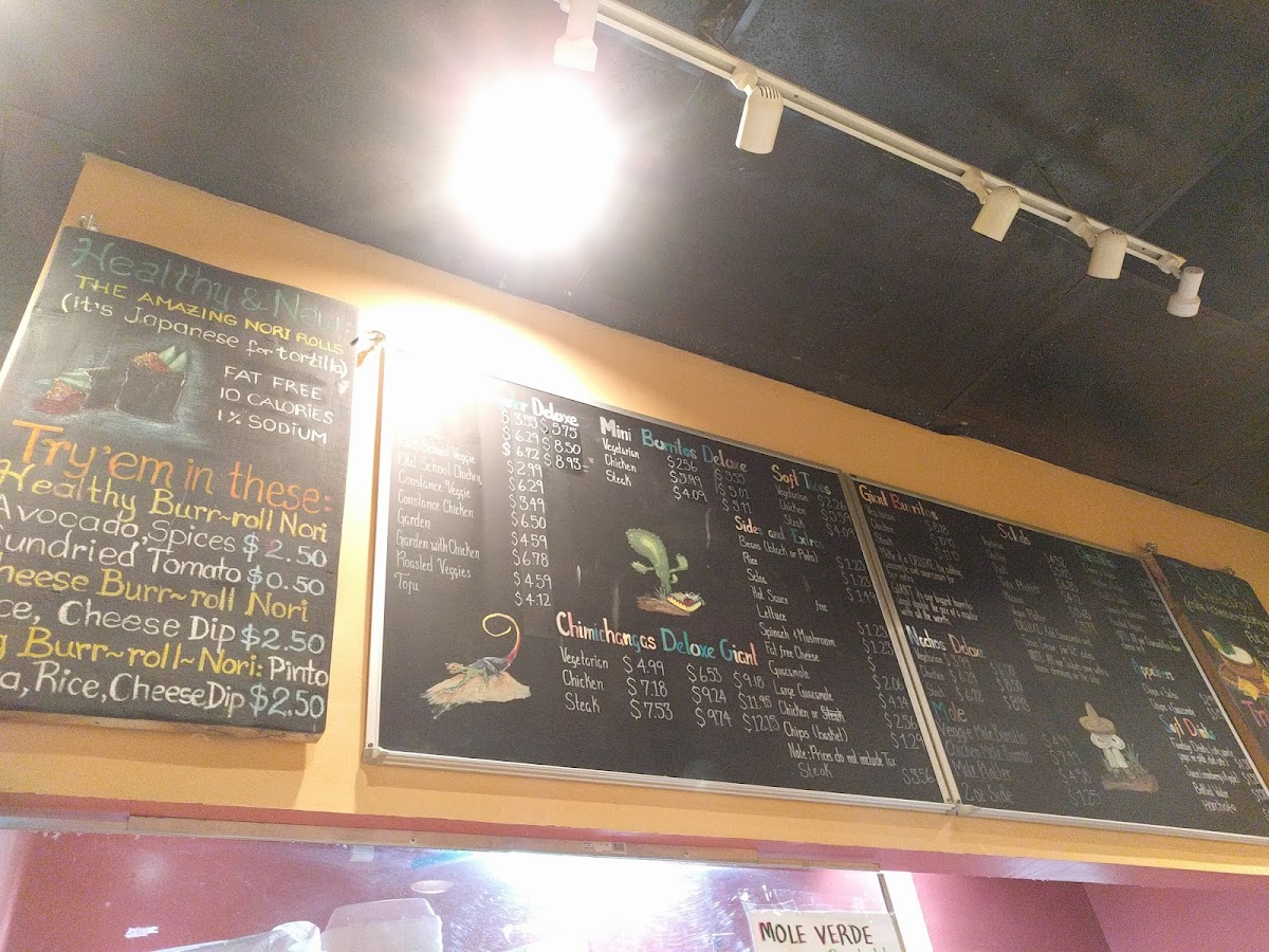 Cosmic Cantina Photo Menu 5