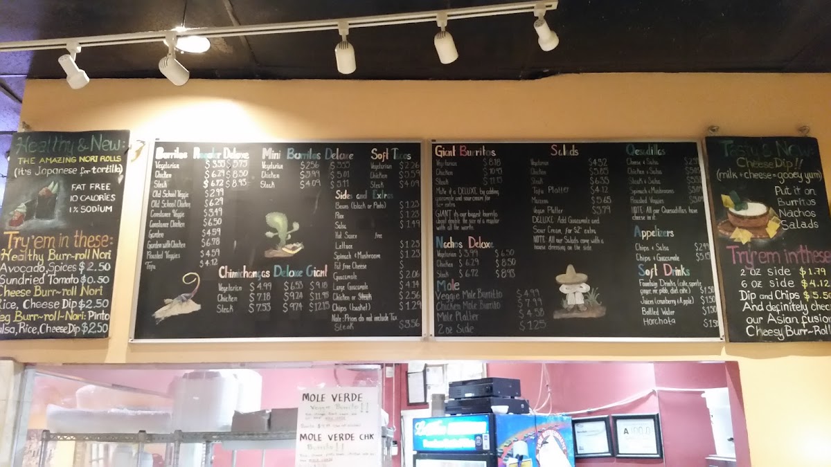 Cosmic Cantina Photo Menu 6